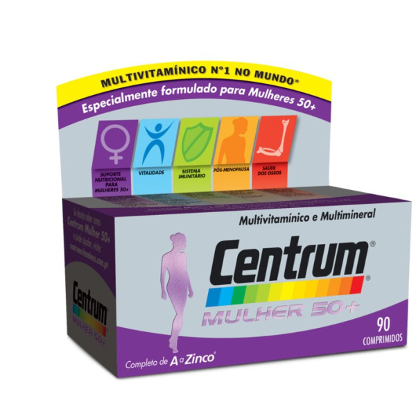 Centrum Mulher50+ Comp Rev X 90 comps