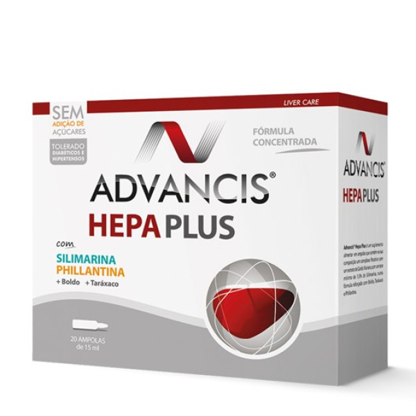 Advancis Hepa  Plus Ampolas 15ml X 20 amp beb