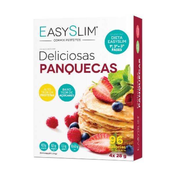 Easyslim  Panquecas Saq 28g X 3