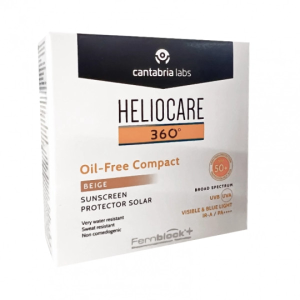 Heliocare 360 Oil-Free Compact SPF50+  Beige  10g