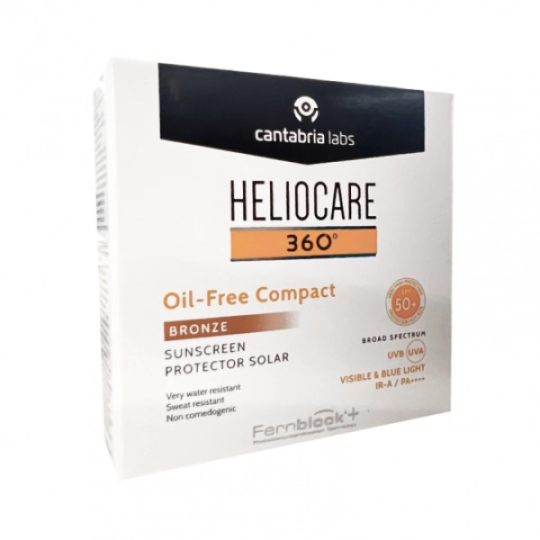 Heliocare 360 Oil-Free Compact SPF50+  Bronze  10g