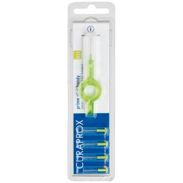 Curaprox Prime start Kit Cabos para escovilhão interdental 2 Unidade(s) UHS 409/470 + Recargas 5 Unidade(s) 1.1-5.0 mm