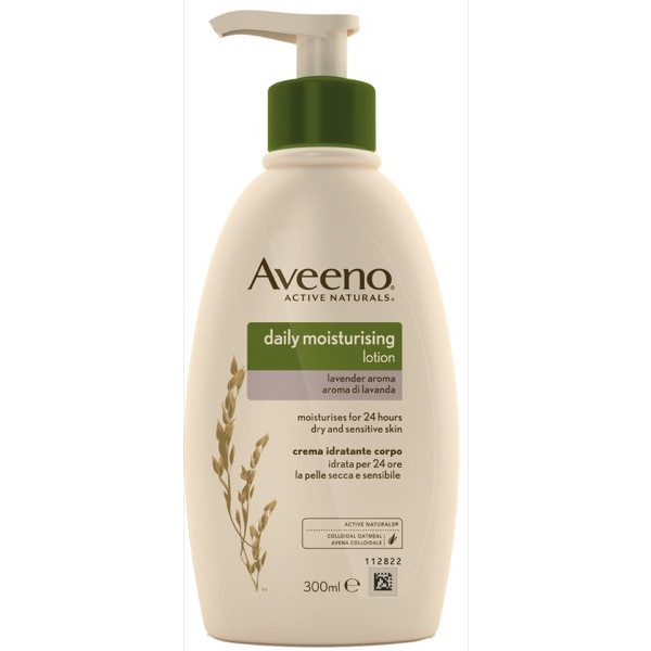 Aveeno Daily Moisturising Loção Corporal Lavanda 300ml