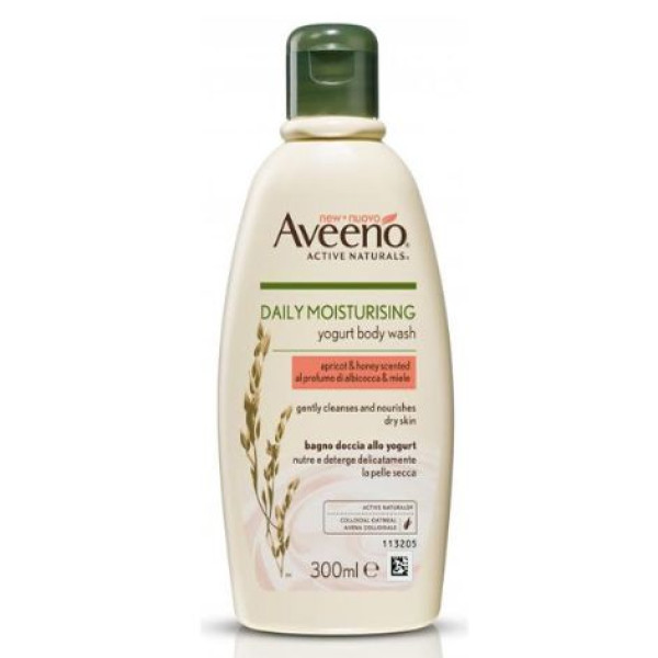 Aveeno Daily Moisturising Body Wash Apricot and Honey 300ml