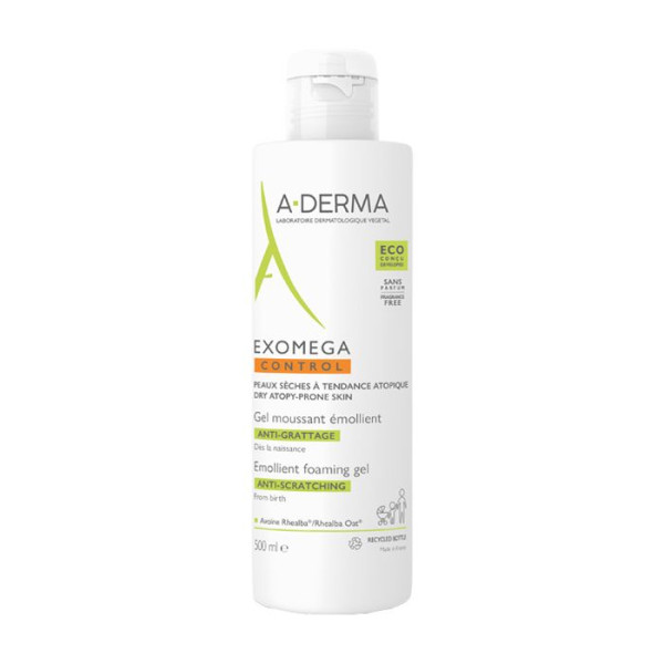Aderma  Exomega Control Gel Espuma 500ml