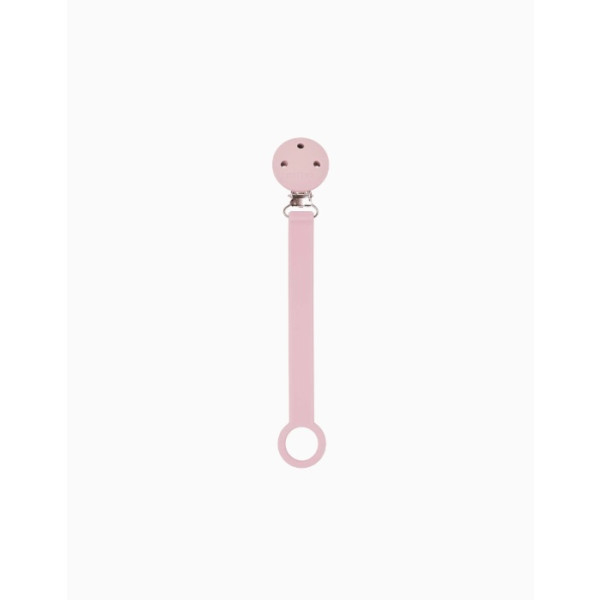 Nattou Corrente Chupeta Fita Silicone Rosa