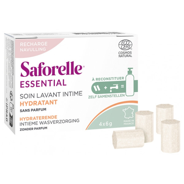 Saforelle Essential Recarga Barra X 4