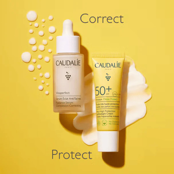 Caudalie Vinoperfect Serum 30ml com Oferta Vinosun Fluido 20ml