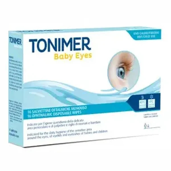 Imagem ilustrativa Tonimer Baby Eyes Toalhetes X 16