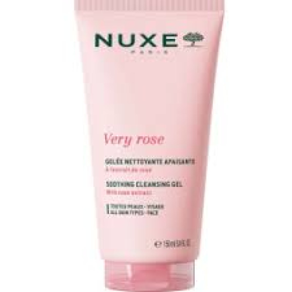 Nuxe Very Rose Gel Limpeza Calmante Rosto150ml