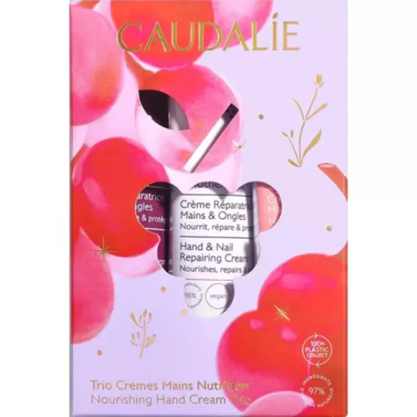 Caudalie Hand Cream Trio 30Ml Set