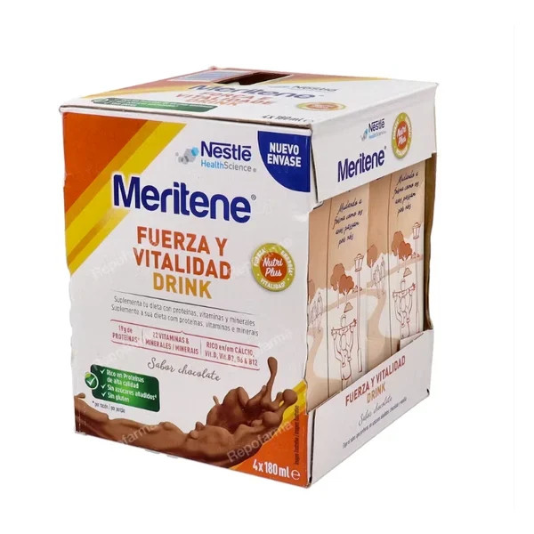 Meritene Força Vit Drink Ch180MlX4 PEsp