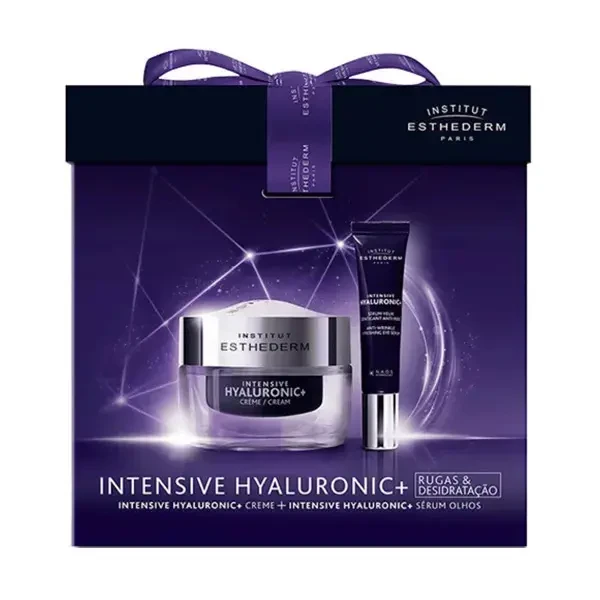 Esthederm Intensive Hyaluronic Creme + Intensive Hyaluronic Serum Olhos Coffret