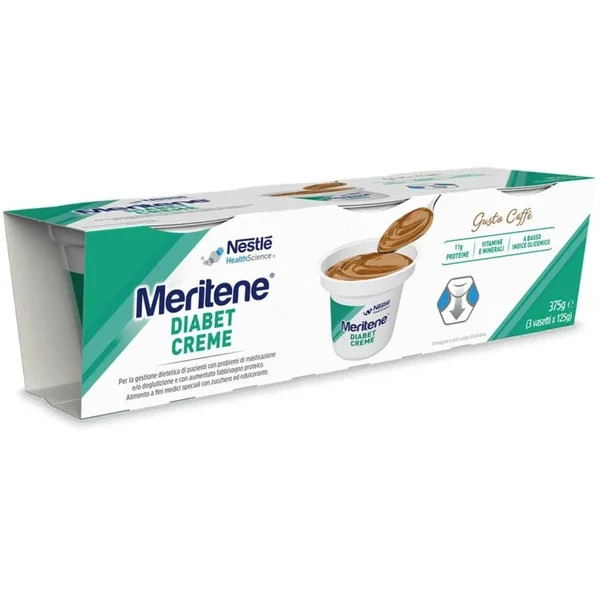 Meritene Diabet Creme Cafe 125gr X 3