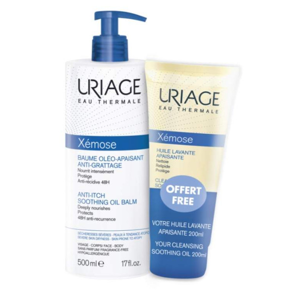 Uriage Xemose C8 Balsamo 500mL+Oferta Oleo Lavante 200mL