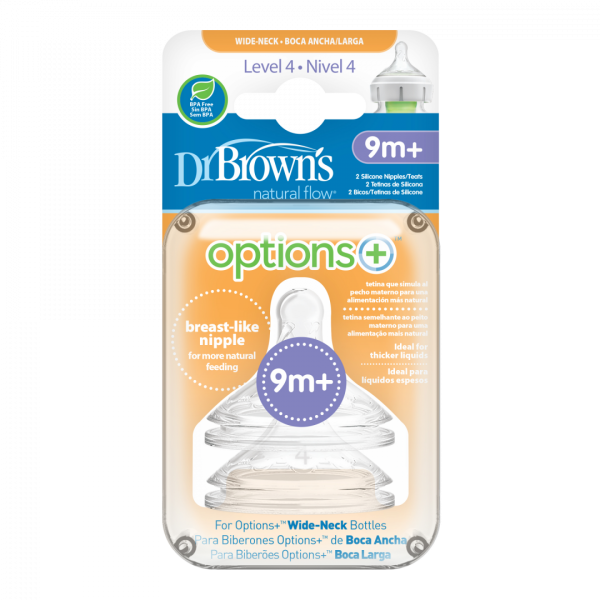 Dr Browns Tetina Options Nivel 4 X 2