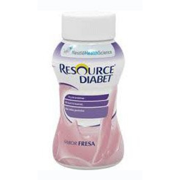 Resource Diabet Sol Or Morango 200 Ml X 4 emul oral frasco