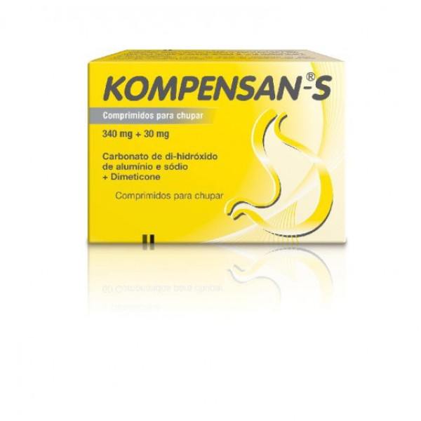 Kompensan-S, 340/30 mg x 20 comp mast