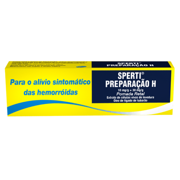 Sperti Preparacao H, 10/30 mg/g-25g x 1 pda rect bisnaga