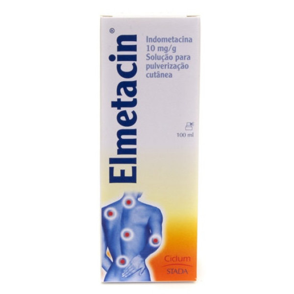 Elmetacin, 10 mg/g-100 mL x 1 sol pulv cut