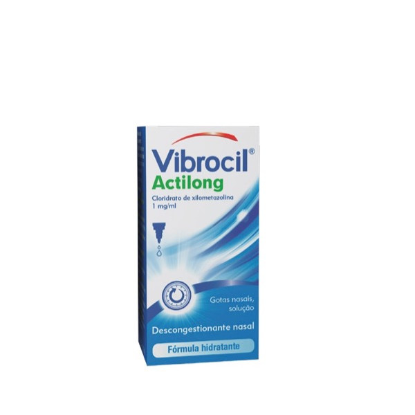 Vibrocil Actilong, 1 mg/mL-10 mL x 1 sol nasal conta-gotas