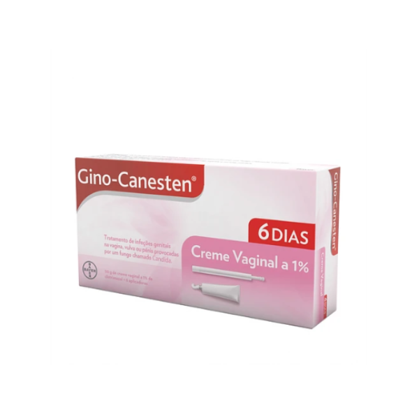 Gino-Canesten, 10 mg/g-50 g x 1 creme vag bisnaga