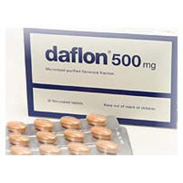 Daflon 500, 500 mg x 60 comp rev