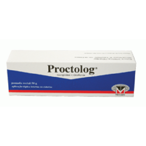 Proctolog, 5/58 mg/g-50 g x 1 pda rect bisnaga