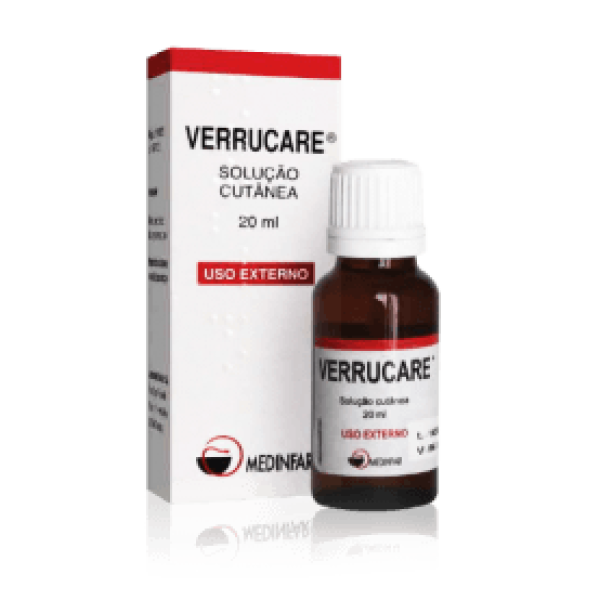 Verrucare , 5 mg/ml + 100 mg/ml <mark>F</mark>rasco 20 ml Sol cutan