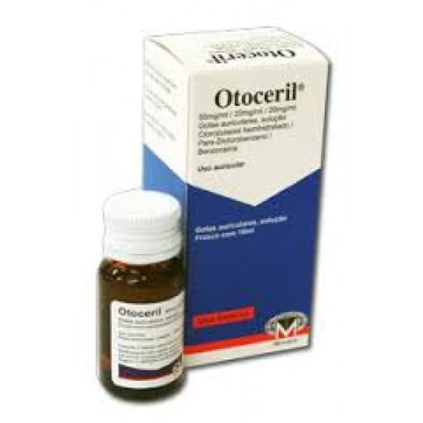 Otoceril (10 mL), 50/20/20 mg/mL x 1 sol oto <mark>f</mark>rasco