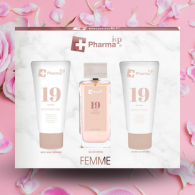 Perfume Nº19 100mL +Gel+Creme Coffret Pharma IAP