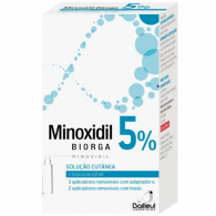 Minoxidil Biorga, 50 mg/mL x 3 sol cut