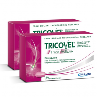 Tricovel TricoAGE45+ Tratamento completo 2 meses Duo Comprimidos 2 x 30 Unidade(s) com Desconto de 10€